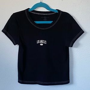 Cute, trendy black brandy shirt 💕